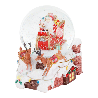 Goodwill sneeuwbol - Met arrenslee