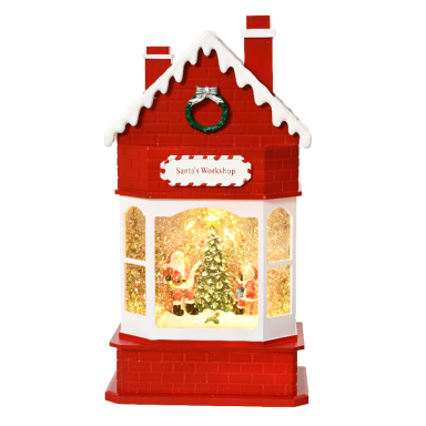 Lumineo LED waterspinner - Santa's workshop