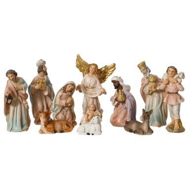 Decoris kerststal - Set van 11