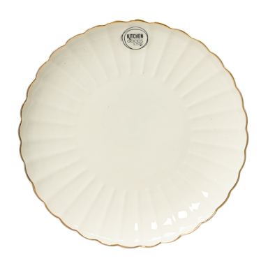 Decoris dinerbord - Met ribbels