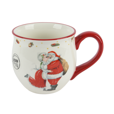 Decoris kerstmok - Met kersman en kerstvrouw