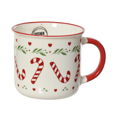 Decoris kerstmok - Met zuurstokken