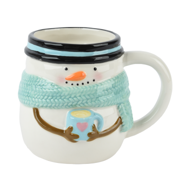 Decoris kerstmok - Sneeuwpop
