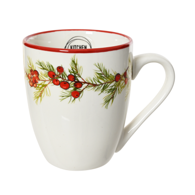 Decoris kerstmok - Met hulst