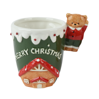 Decoris kerstmok - Met teddybeer