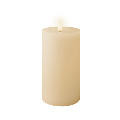 Lumineo LED stompkaars - Beige - 15cm