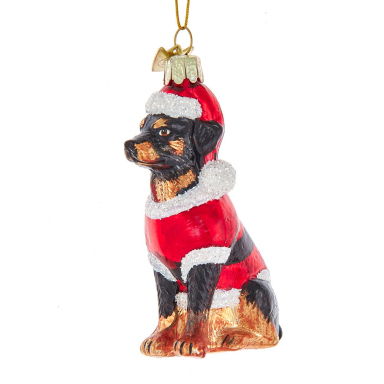 Kurt Adler kerstornament - Rottweiler