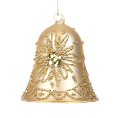 Goodwill kerstbel - Met glitters