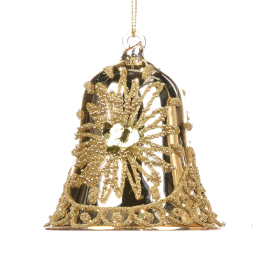 Goodwill kerstbel - Met glitters