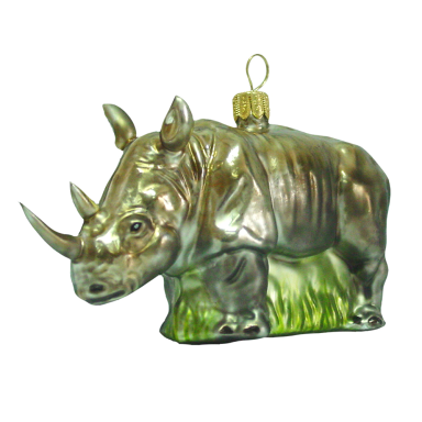 Hanco kerstornament - Neushoorn