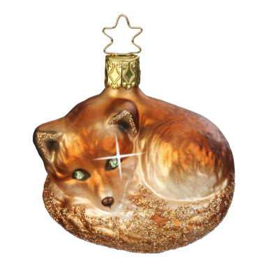 Inge Glas kerstornament - Vos
