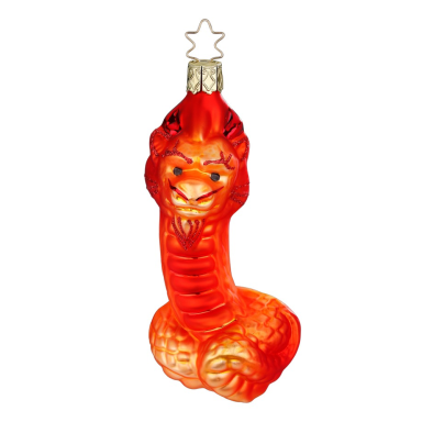 Inge Glas kerstornament - Jaar van de draak