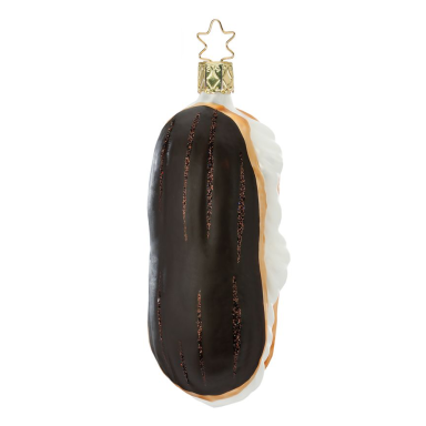 Inge Glas kerstornament - Chocolade Eclair