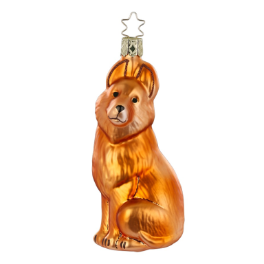 Inge Glas kerstornament - Jaar van de hond