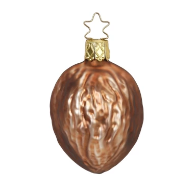 Inge Glas kerstornament - Walnoot