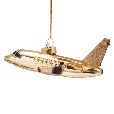 Vondels kerstornament - Vliegtuig