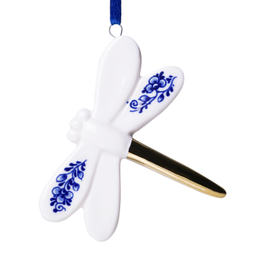 Heinen kerstornament - Libelle