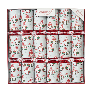 Robin Reed Christmas crackers - Racing Gnomes - Set van 6