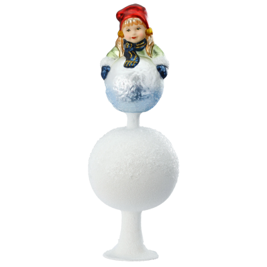 Inge Glas piek - Met sneeuwkind