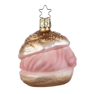 Inge Glas kerstornament - Aardbei roomsoes