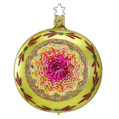 Inge Glas kerstbal - Met reflector - 10cm