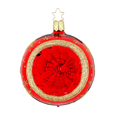 Inge Glas kerstbal - Met reflector - 6cm