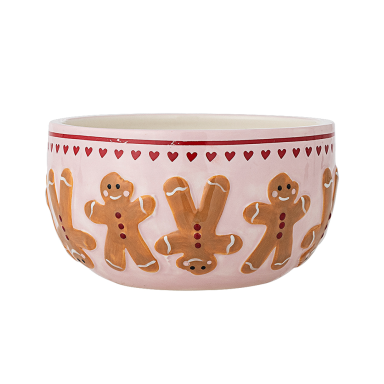 Bloomingville kom - Met gingerbread poppetjes