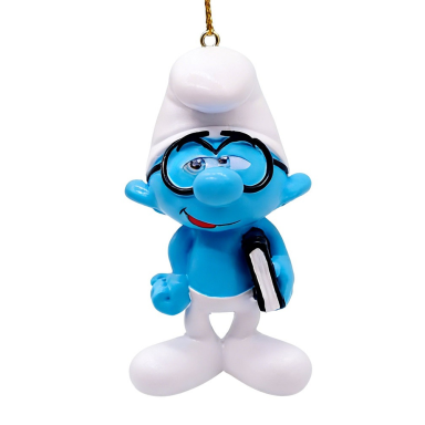 De Smurfen kerstornament - Brilsmurf
