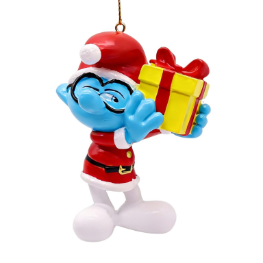 De Smurfen kerstornament - Brilsmurf