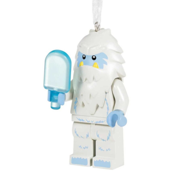 Hallmark kerstornament - Lego minifig - Yeti