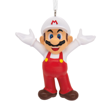 Hallmark kerstornament - Fire Ball Mario