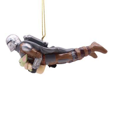 Star Wars kerstornament - Mandalorian & Grogu