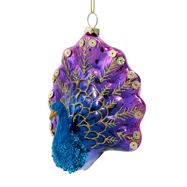 Kurt Adler kerstornament - Pauw