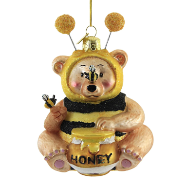 Kurt Adler kerstornament - Honingbeer