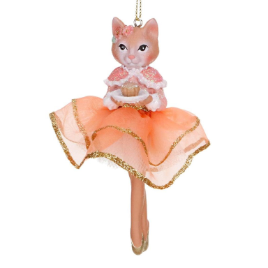 Goodwill kerstornament - Ballerina kat