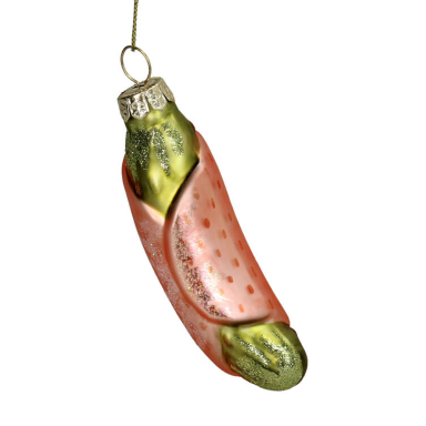 HD Collection kerstornament - Augurk met boterhamworst