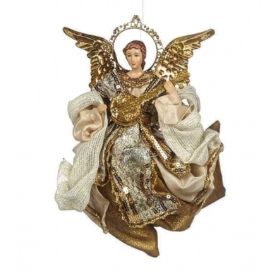 Goodwill kerstornament - Engel - Met harp
