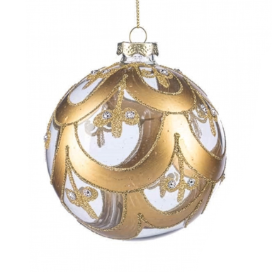Goodwill kerstbal - Barok - 10cm