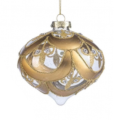 Goodwill kerstbal - Barok - 10cm