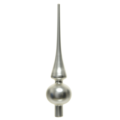 Decoris piek - Mat zilver - 26cm