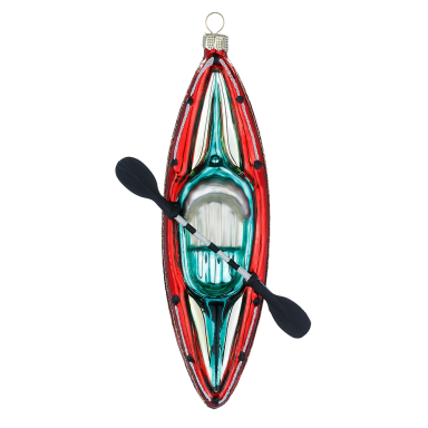 Holly & Jolly kerstornament - Kayak
