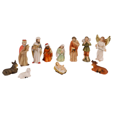 Decoris kerststal - Set van 11