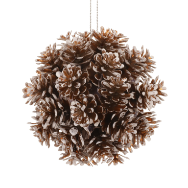 Decoris kerstbal - Dennenappels
