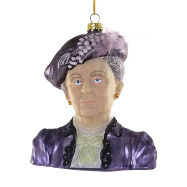 Cody Foster kerstornament - Dowager Countess van Grantham