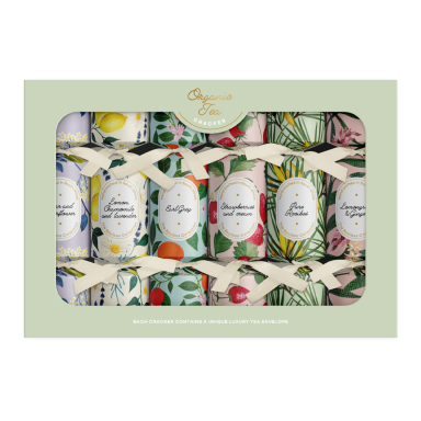Holly & Ivy Christmas crackers - Tea - Set van 6