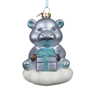 Decoris kerstornament - Nijlpaard