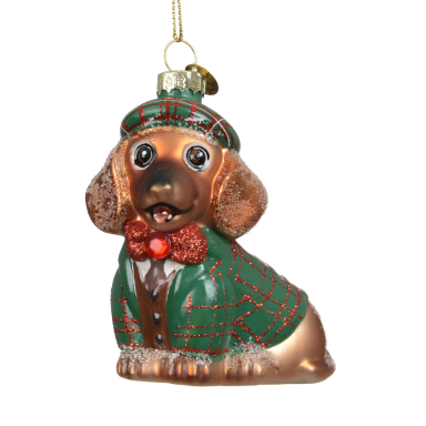 Decoris kerstornament - Hond