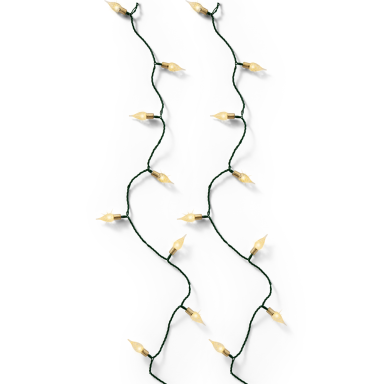Lumineo vintage LED kerstverlichting - 180 lampjes - Soft Gold
