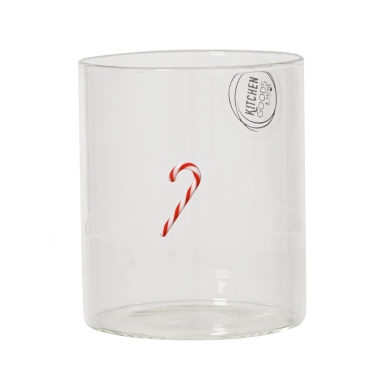 Decoris waterglas - Met zuurstok