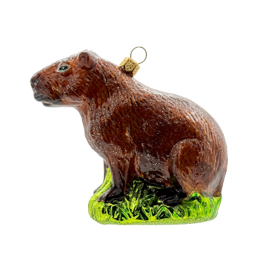 Glinster kerstornament - Capybara